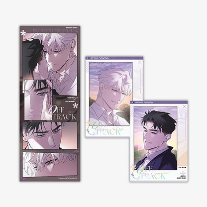 Off Track 4 cut photo & Polaroid set