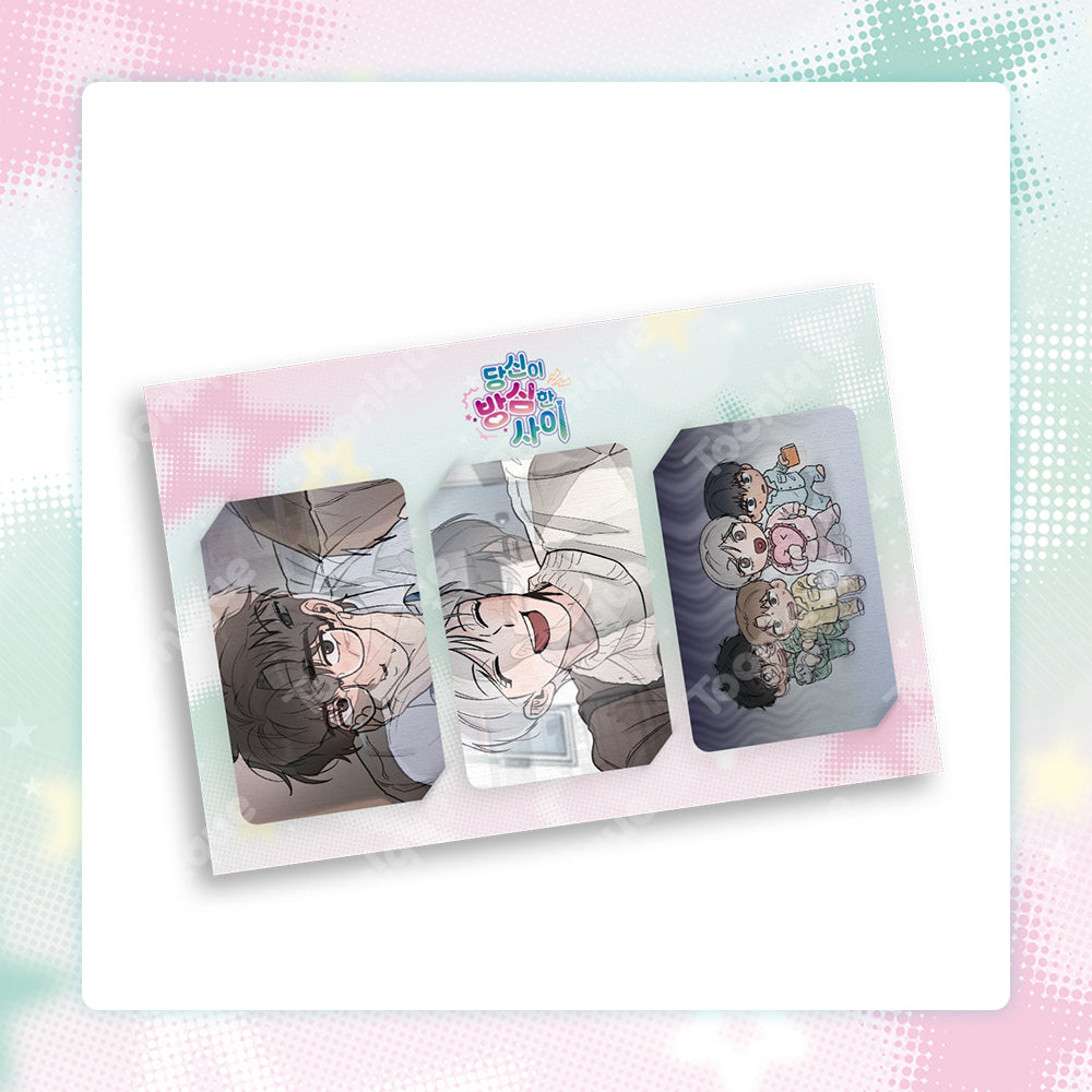 [Pre-order] While You Weren't Watching Lenticular Photo Card Set