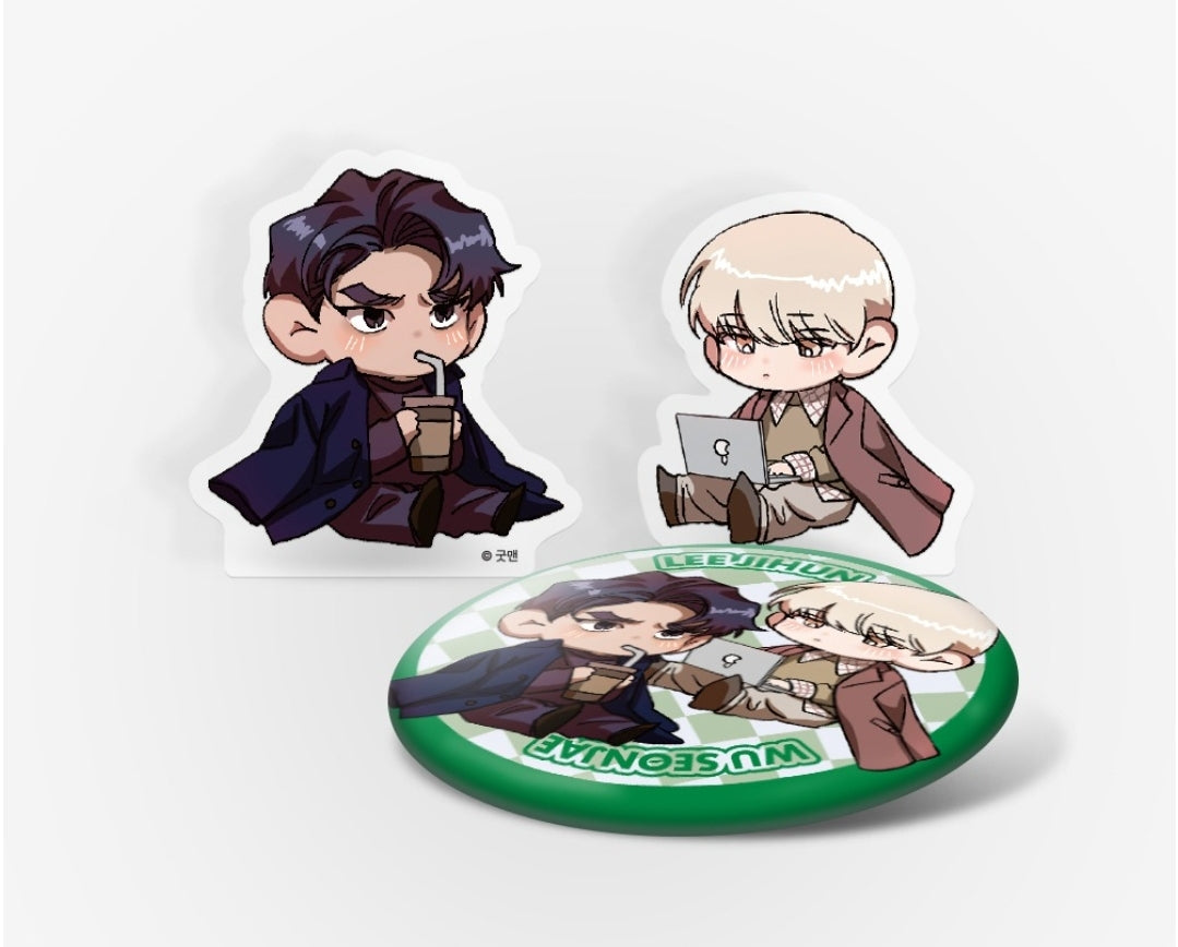 Dogma : Blindness - Acrylic Block, Can Badge
