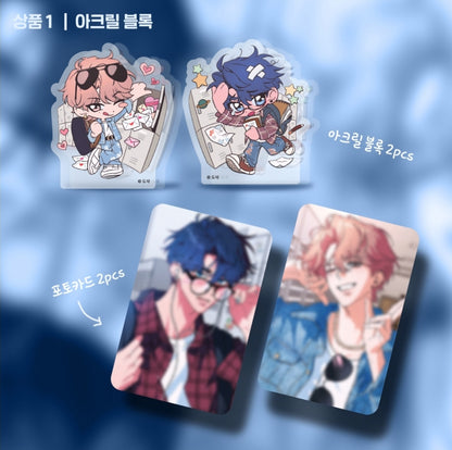 [Pre-order] Sketch - Acrylic Block, Can Badge