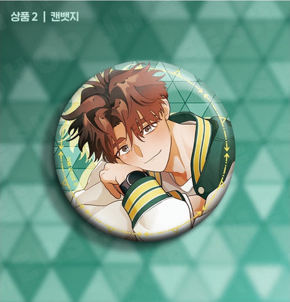 When Pear Blossoms Bloom- Scene Acrylic Stand, Can Badge