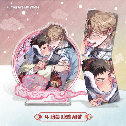 Happy New Year Project Couple Acrylic Stand