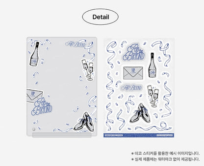 POP THE BEYOND Postcard Acrylic Frame & Sticker Set