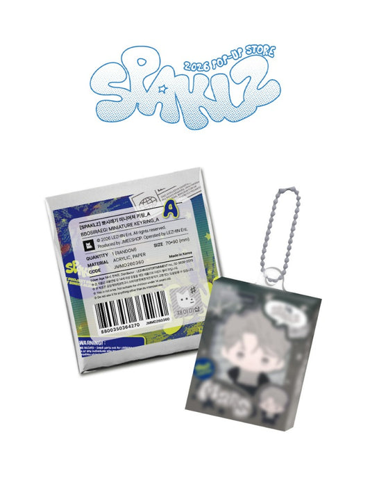[Regular/ Pre-order] SPAKLZ BBOSIRAEGI Miniature Keyring