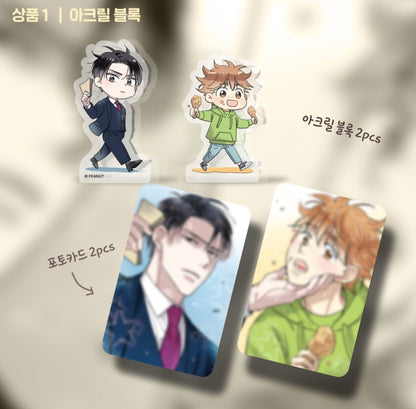 [Pre-order] Love Is In The Hier - Acrylic Block, Can Badge