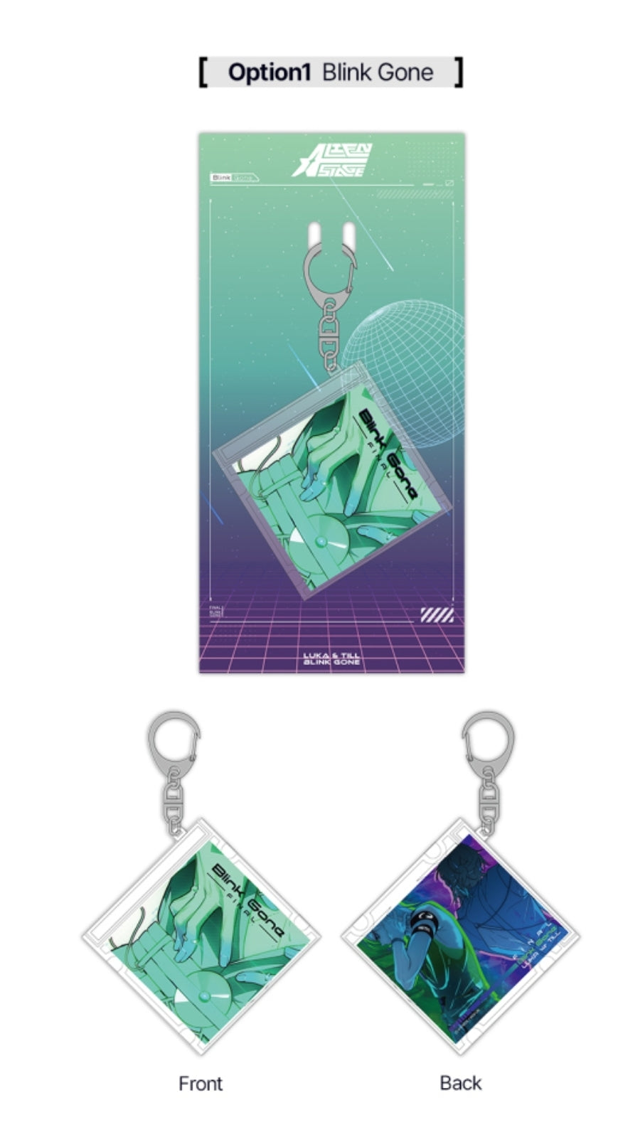 [Pre-order] ALIEN STAGE NFC CD Keyholder
