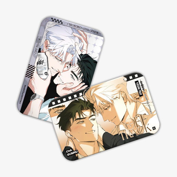 Off Track Square Can Badge