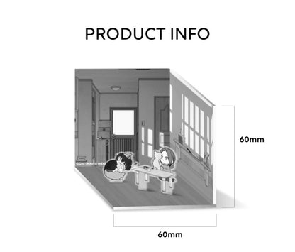 [Pre-order] Tears on a Withered Flower Acrylic Diorama