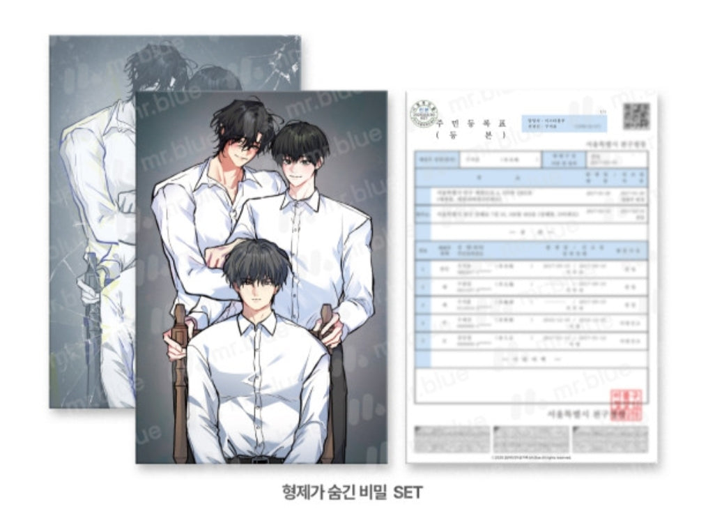 [Pre-order]Mr. Blue BL Short Stories - Unusual Families : Family Photo Set & Photo Cards