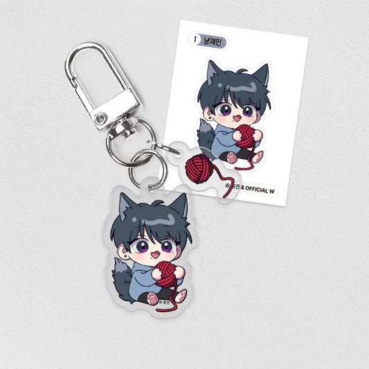 Reluctant Encounters Jaemin Acrylic Keyring