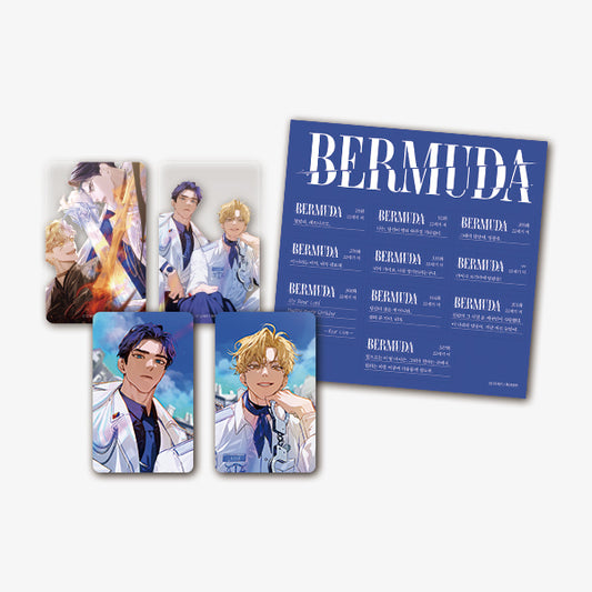 [Pre-Order] Bermuda Photocard & Fan Sticker SET