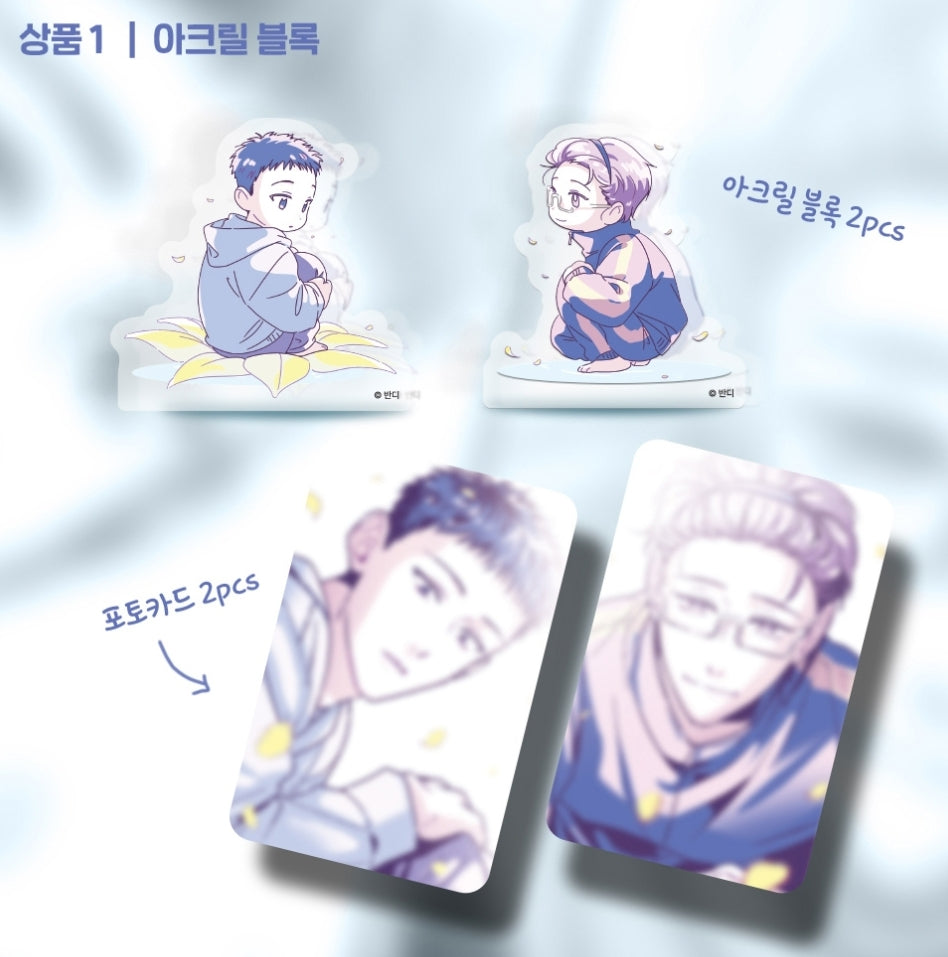 [Pre-order]7 Days For You - Acrylic Block, Can Badge
