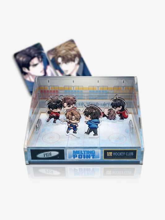 Melting Point LED Ice Rink Diorama