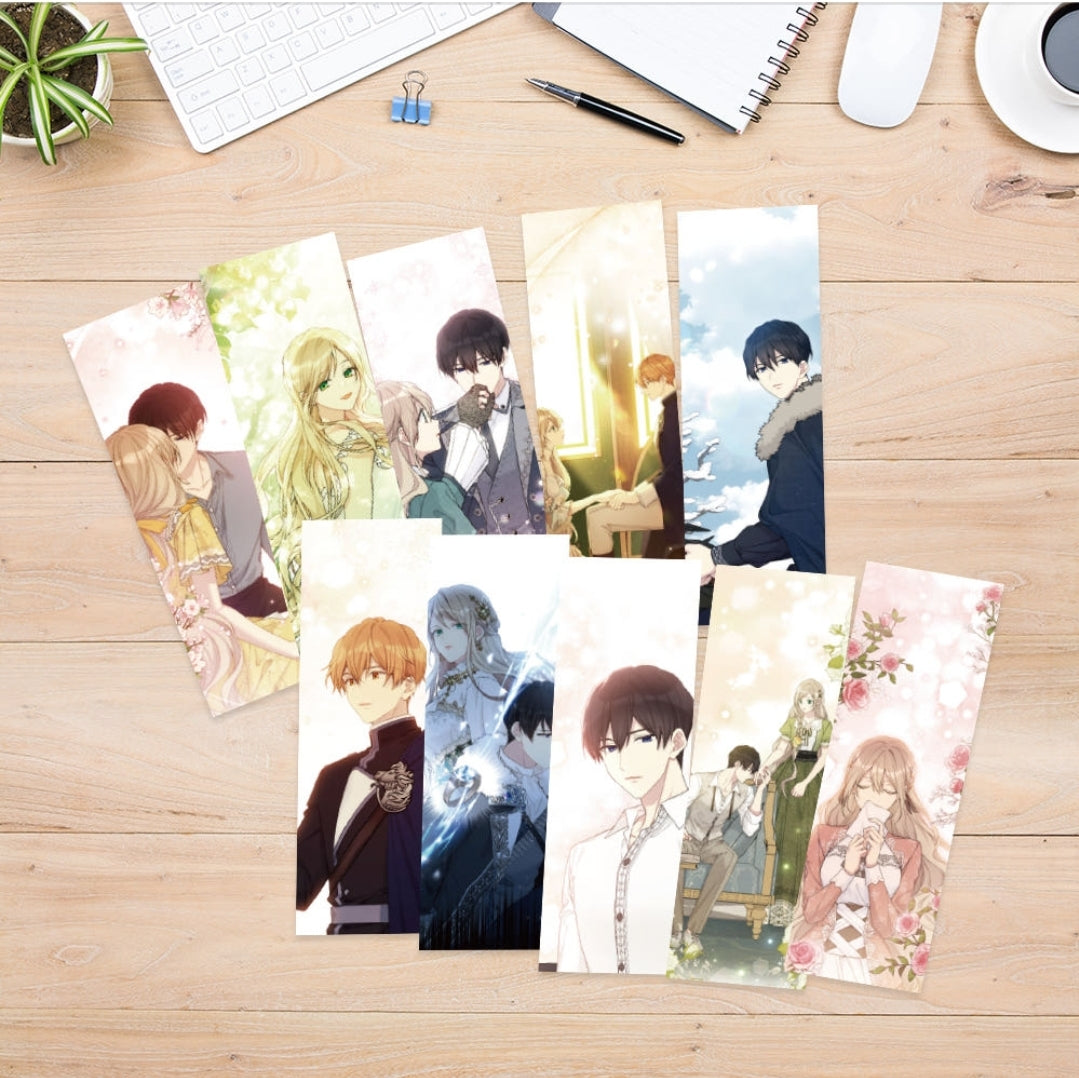 The Viridescent Tiara 10pc Bookmark Set