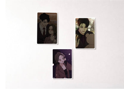 [POP-UP] Tears on a Withered Flower Illustration Postcard Book (19+) ver.2
