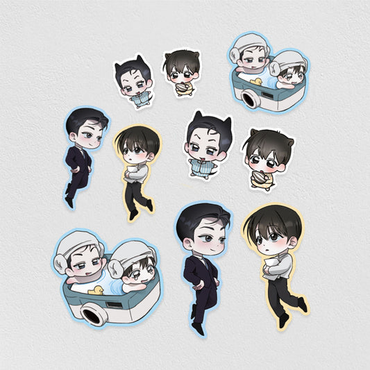 Close-Up Sticker Set