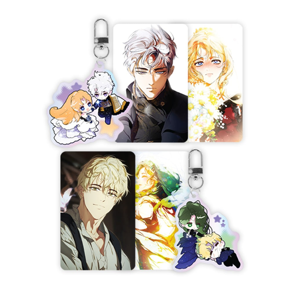 [Pre-order] Secret Lady Holographic Keyring Set