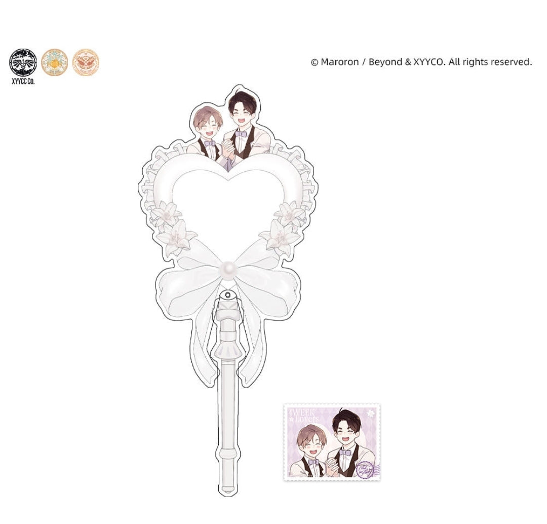 4 Week Lover Acrylic Photo Prop