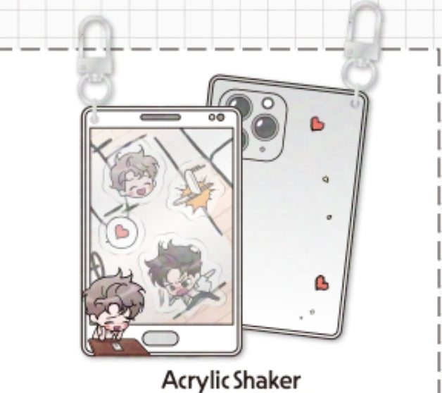 My Brother's Lover Acrylic Shaker Keychain