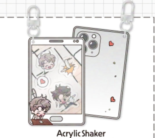 My Brother's Lover Acrylic Shaker Keychain
