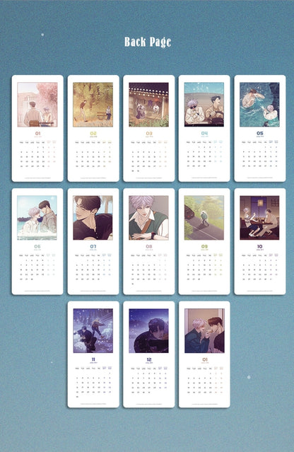 Pearl Boy 2026 Calendar Set