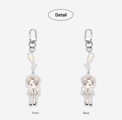 POP THE BEYOND Acrylic Keychain - Between the Lines