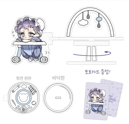 Surge Towards You Rotating Acrylic Stand