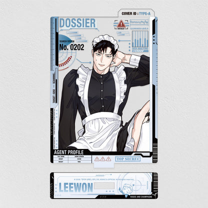 Rose and Champagne Lee-Won Dress-Up Acrylic Stand