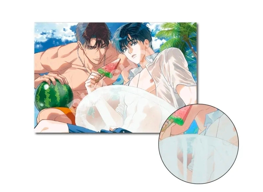 [Pre-order] Meet Me Halfway Waterside Postcard, Double-Layer Photocard, Acrylic Block