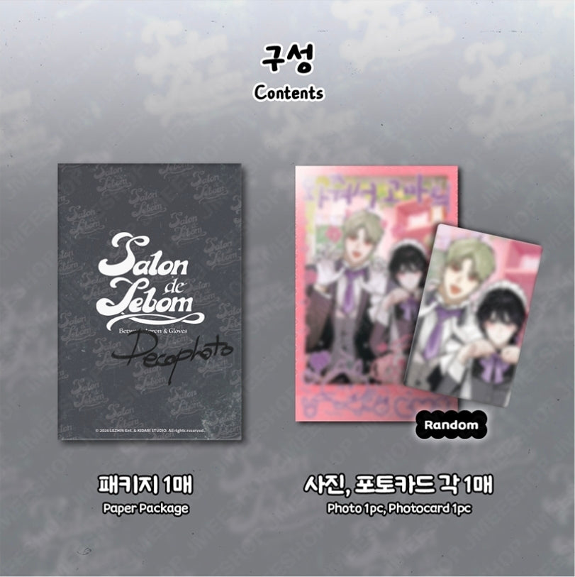 [Regular/Pre-order] Salon de Lebom: Between Aprons & Gloves Deco Photo Pack
