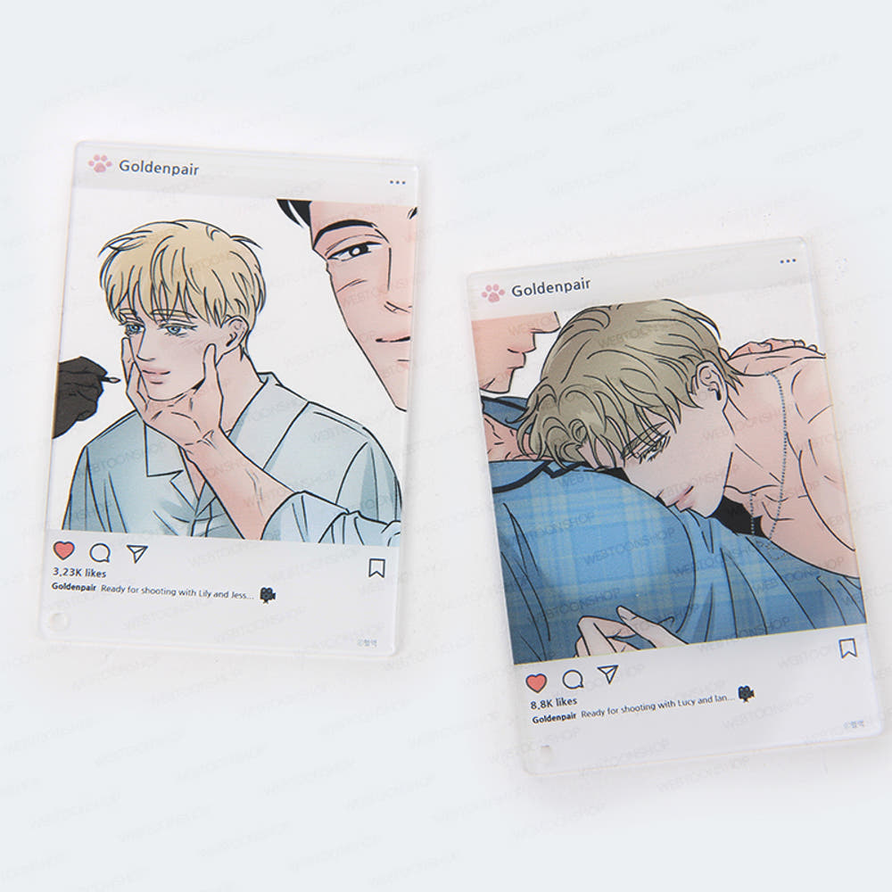 A Golden Pair SNS Clear Card – J&J SHOP