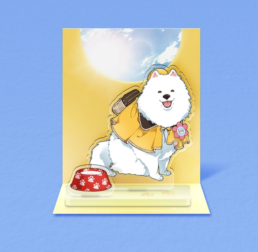 Lost in the Cloud Cotton Candy Acrylic Stand