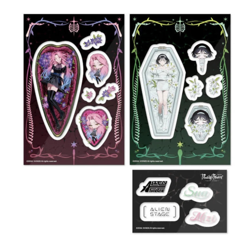 ALIEN STAGE Drowing Bloom Sticker Set