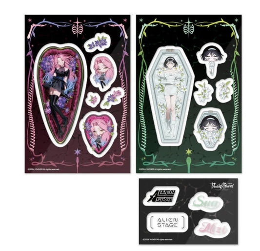 ALIEN STAGE Drowing Bloom Sticker Set