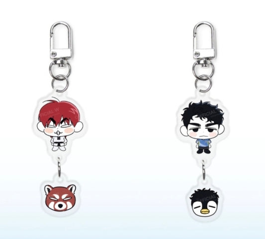 High Clear Acrylic Keychain