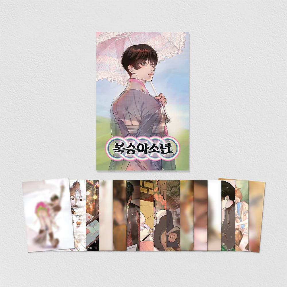 Peach Boy Postcard Package