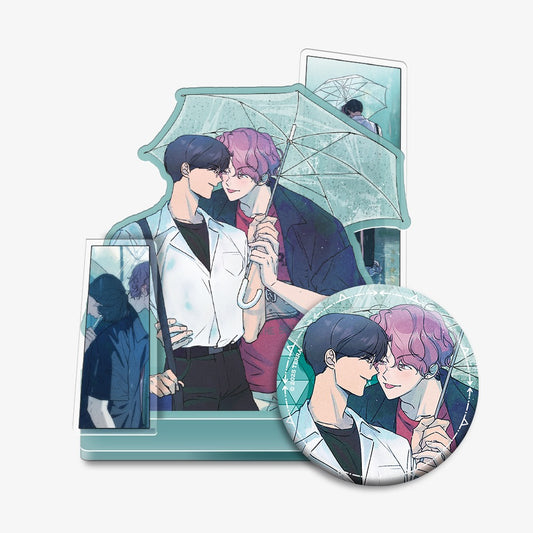 Spinach Bouquet - Scene Acrylic Stand, Can Badge