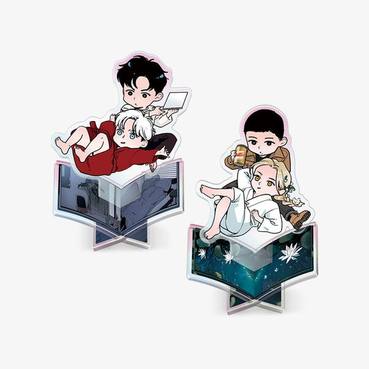 Wolf in the House Mini Pop-Up Book Acrylic Stand