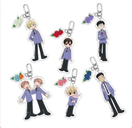 [Pre-order] Ouran High School Social Club - Acrylic Keyring