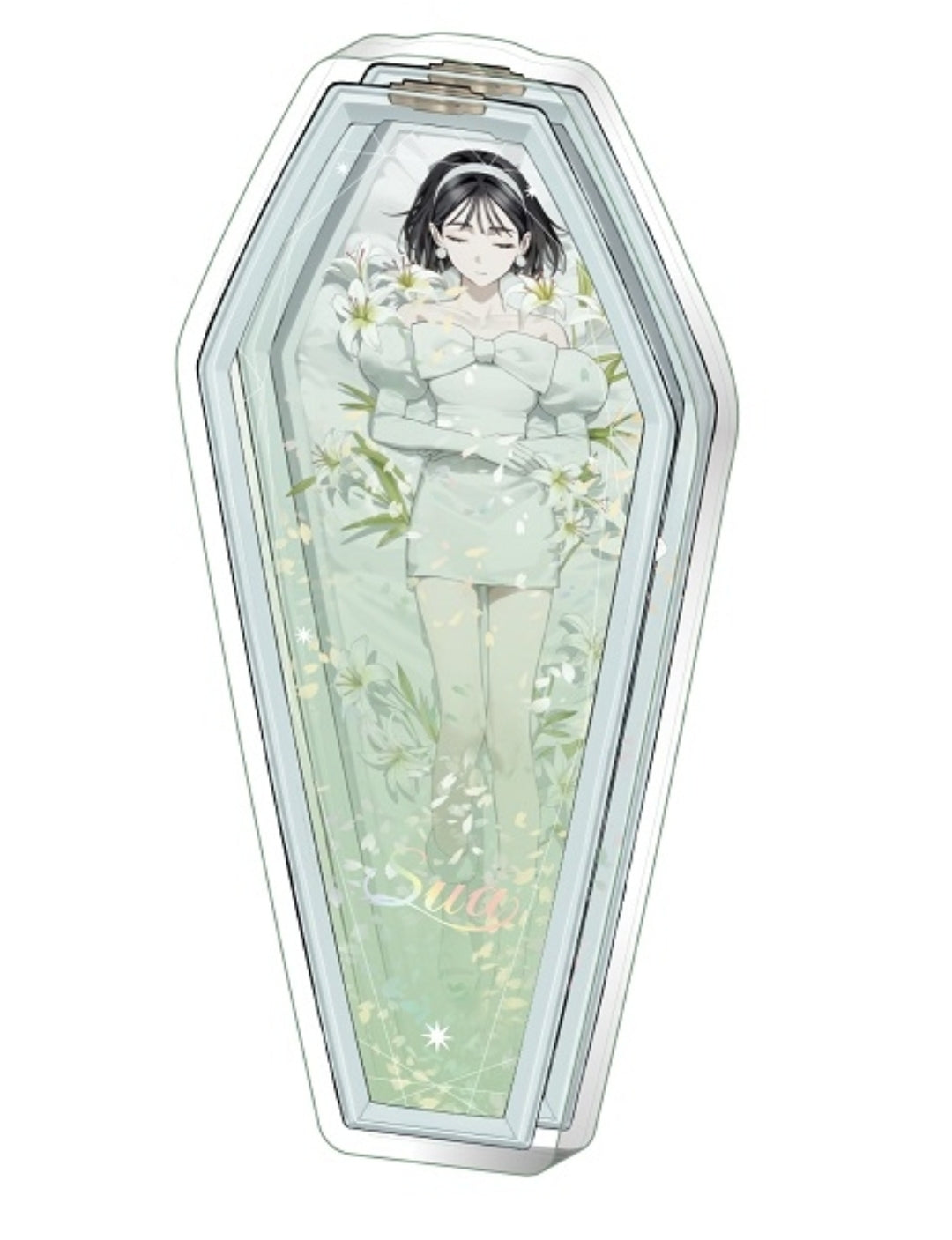 ALIEN STAGE Drowing Bloom Acrylic Block