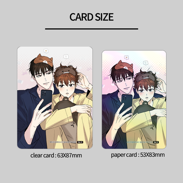 Part-time Partner Webtoon Photocard Collection (8 Types/Random)