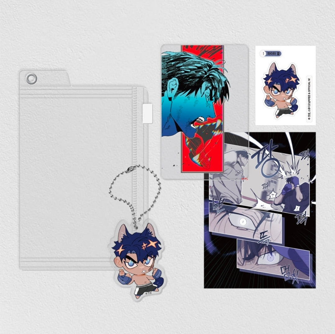 Incomplete Combustion Acrylic Keyring Pouch Pack