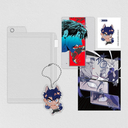 Incomplete Combustion Acrylic Keyring Pouch Pack