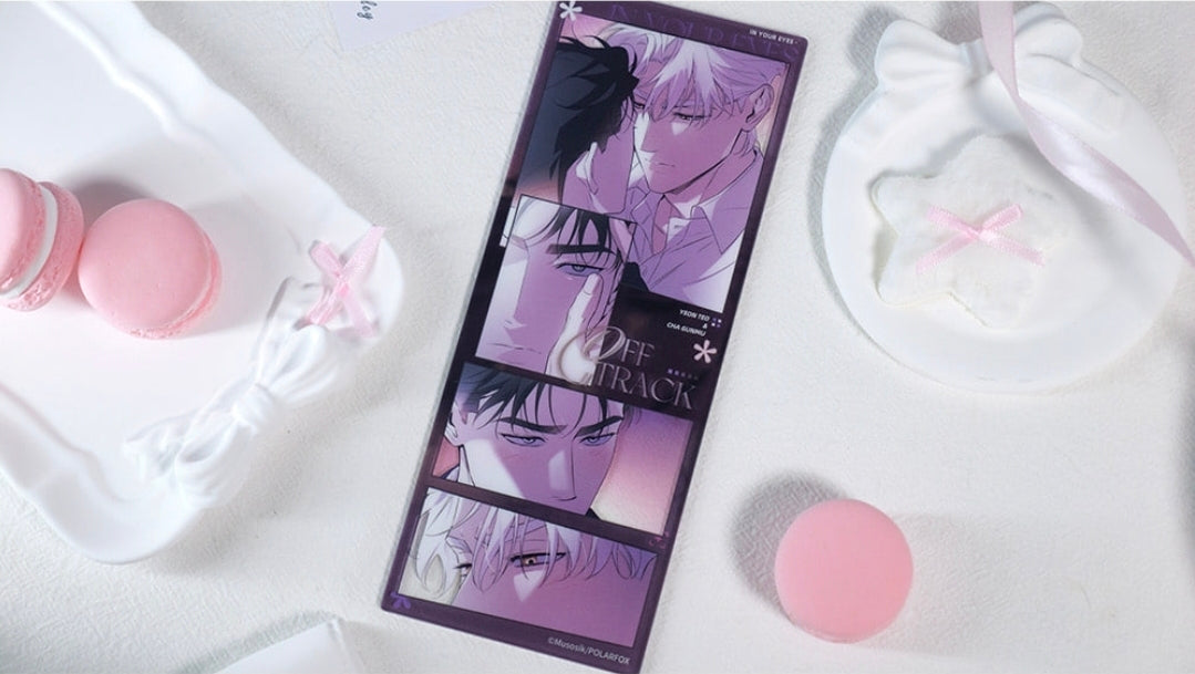 Off Track 4 cut photo & Polaroid set