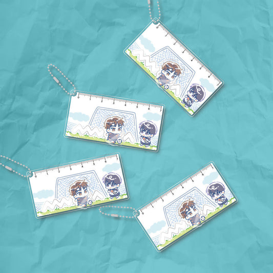 Meet Me Halfway Acrylic Slide Keyring
