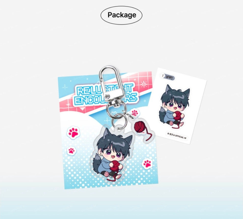 Reluctant Encounters Jaemin Acrylic Keyring