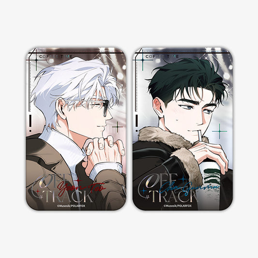 Off Track Daily VER. Square Can Badge Set