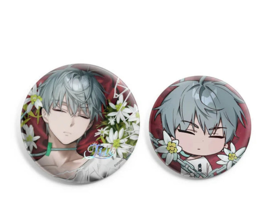 ALIEN STAGE Drowing Bloom Can Badge