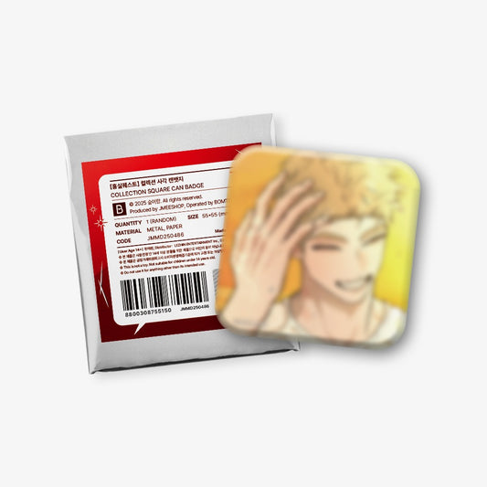 [Regular/Pre-order] Red Thread Quest Collection Square Can Badge