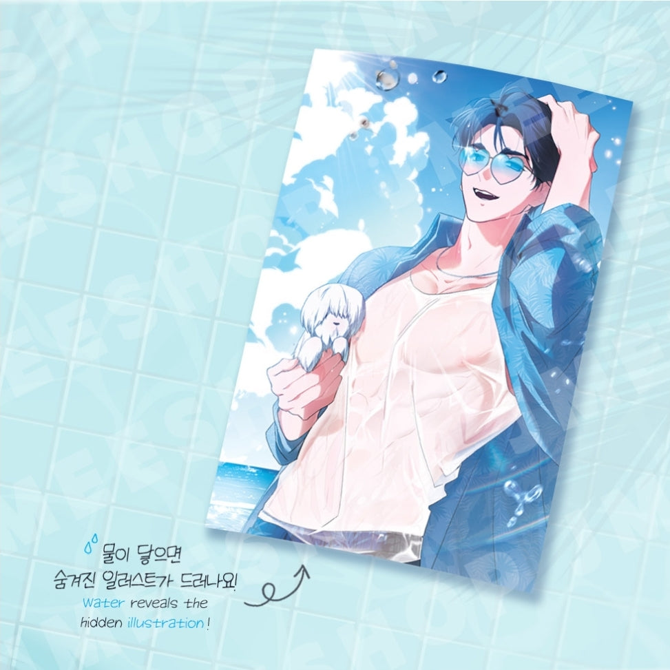 [Pre-order] Paws & Claws Water Sensitive Paper Set SUMMER ver.